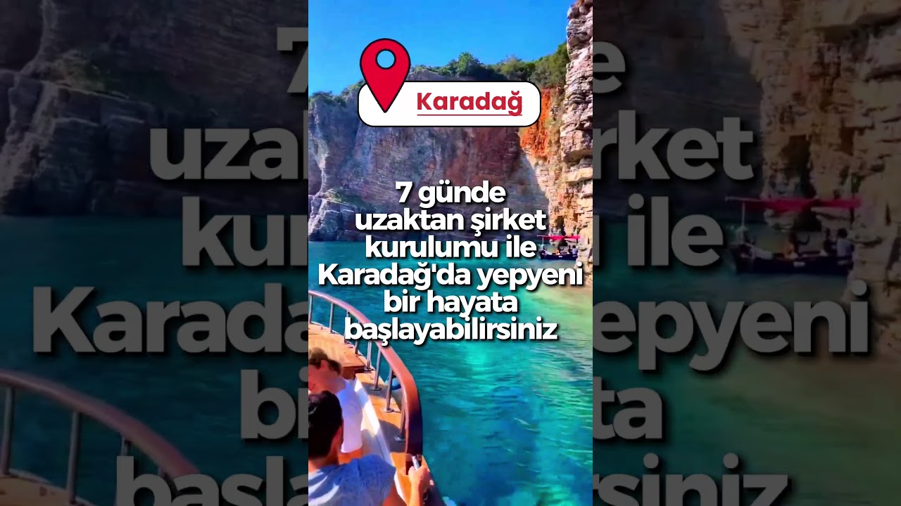 Karadağ'da 7 Günde Uzaktan Şirket Kurulumu